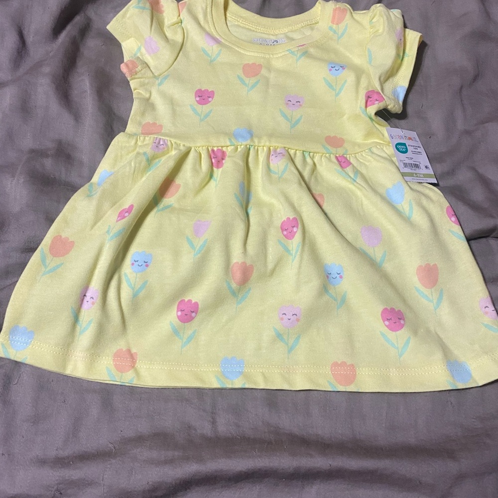 Garanimals Yellow Floral Kids Casual‎ Dress